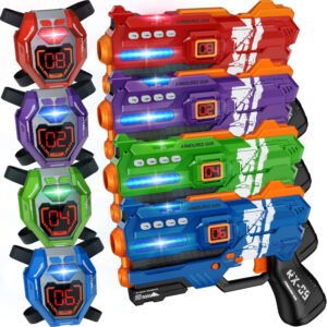 Set of 4 Laser Tag Guns
