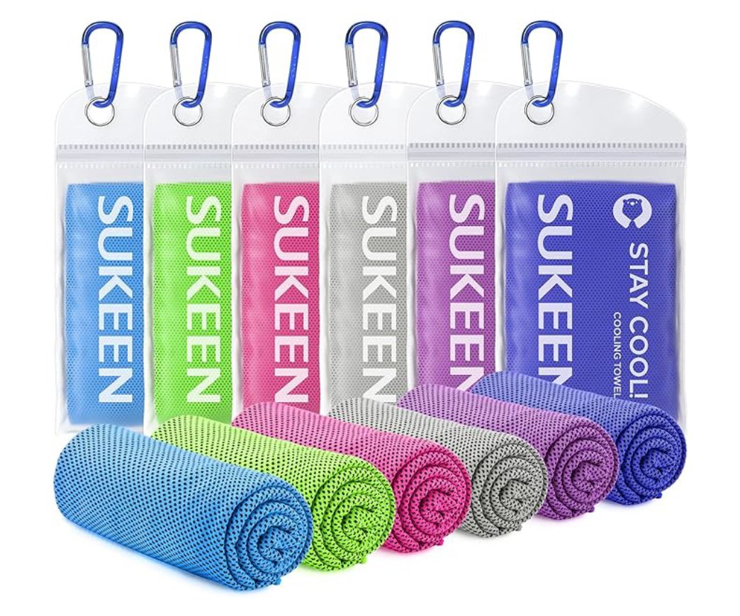 Cooling Towels 6 Pack (40"x12")