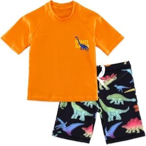 Two Piece Rash Guard Swimsuits