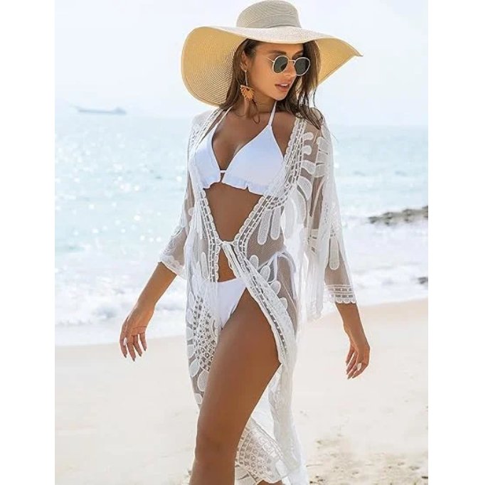 Mesh Swimsuit Coverup