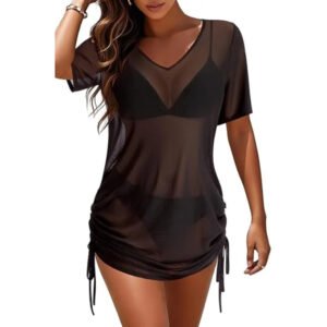 Mesh Cover Ups Swimwear