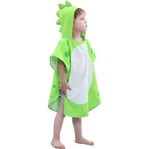 Dinosaur Hooded Bath Towels