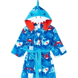 Kids Hooded Terry Robe